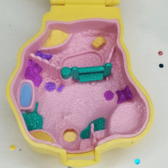 Vintage 1994 Polly Pocket Pony Ridin' Compact Bluebird - Picture 3 of 6